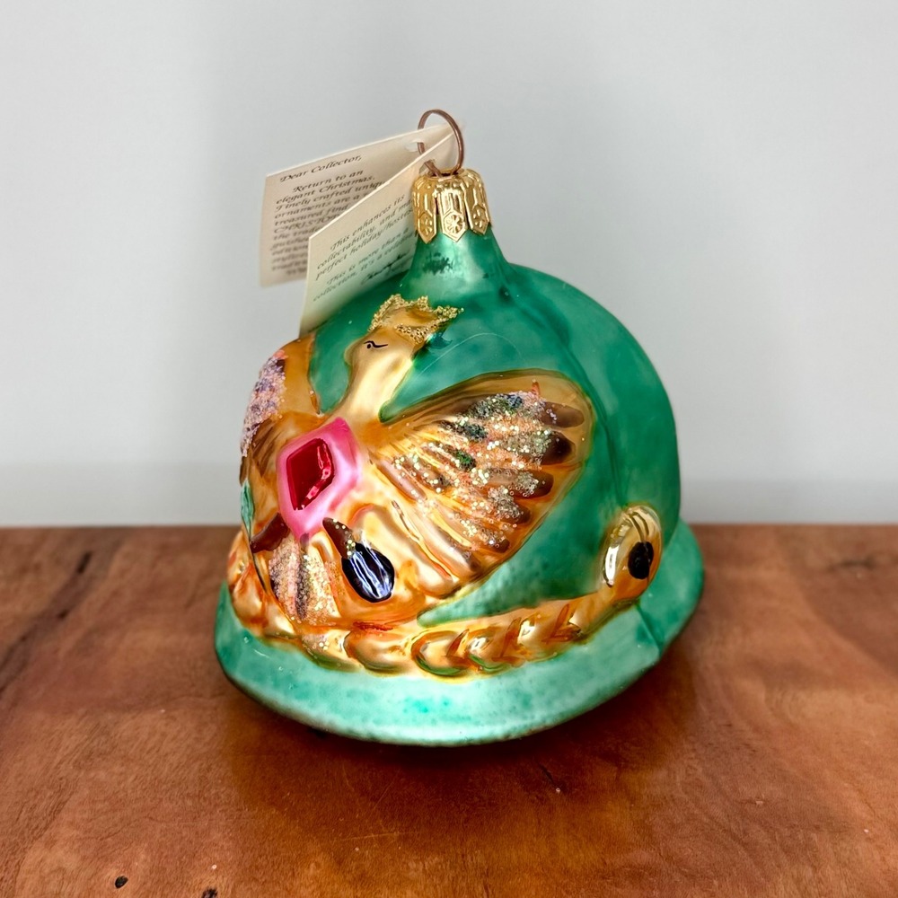 Christopher Radko 1995 Royal Imperial Helmet Ornament Limited Edition #344/440